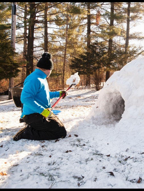 Iglu bauen